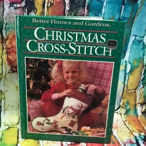 Christmas‎ cross stitch hard back book by better homes and gardens